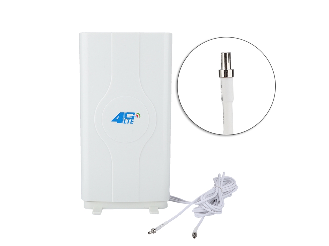 Antena de Placa de Alta Ganho 88dbi 4g Lte 700mhz 2600mhz com Conector Ts9 para Indoor