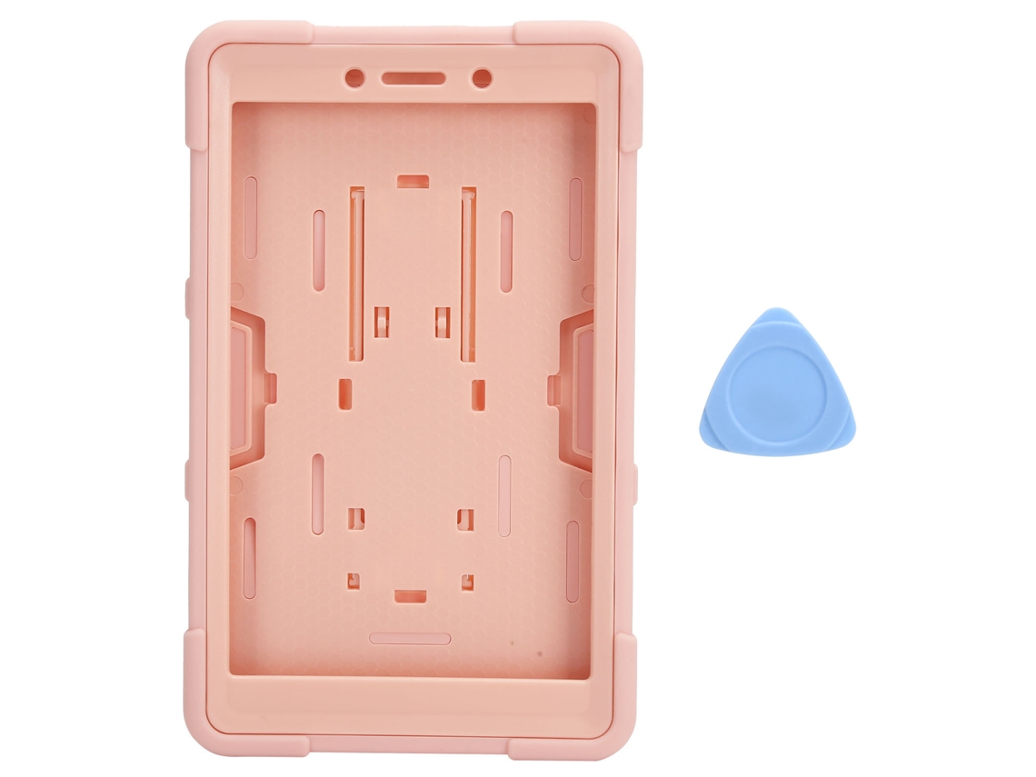 Capa Protetora Macia E Leve Para Tablet Galaxy Tab A, Disponível Em Várias Cores, Com Design Que Permite O Uso Sem As Mãos . Tuotuo (rosa)