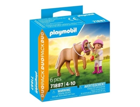 Playmobil Duo Pack Chica con su Pony 71887 P25