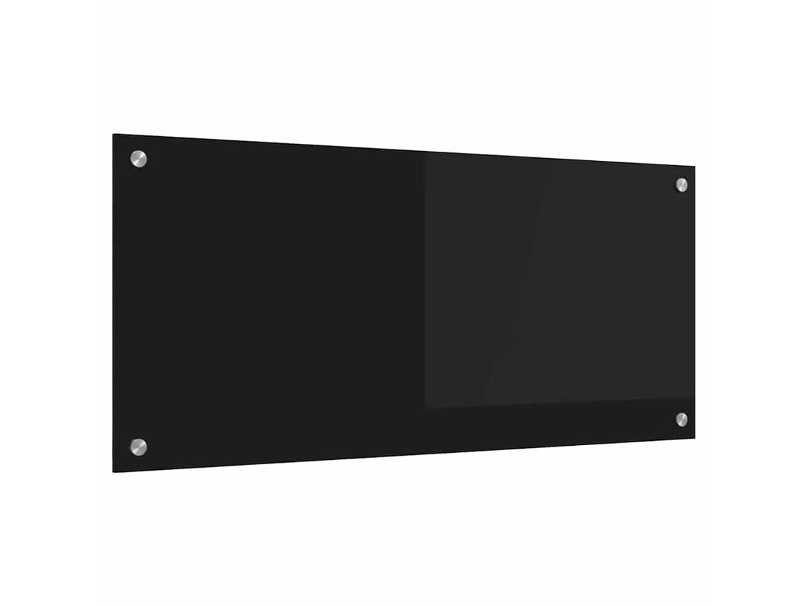 Conjunto 1 Superfície De Cozinha Vidaxl Preto (90 X 40 Cm)