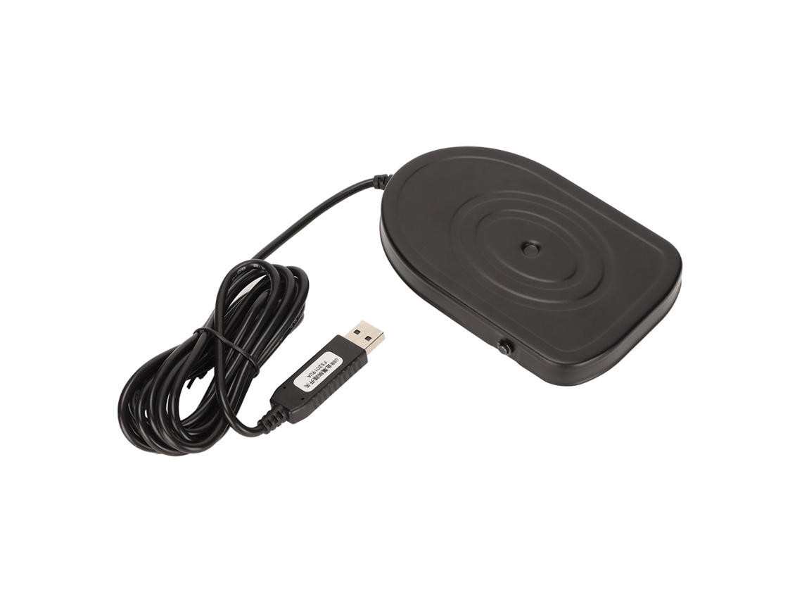 Pedal Usb para Juegos de Pc, Control Multimedia Sensible, Diseño Ergonómico, Interruptor de Metal Resistente.