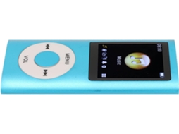 Reprodutor De Mp3 E Mp4, Elegante E Multifuncional, Com Som Sem Perdas, Tela Lcd De 1, 8 Polegadas, Portátil, Fácil De