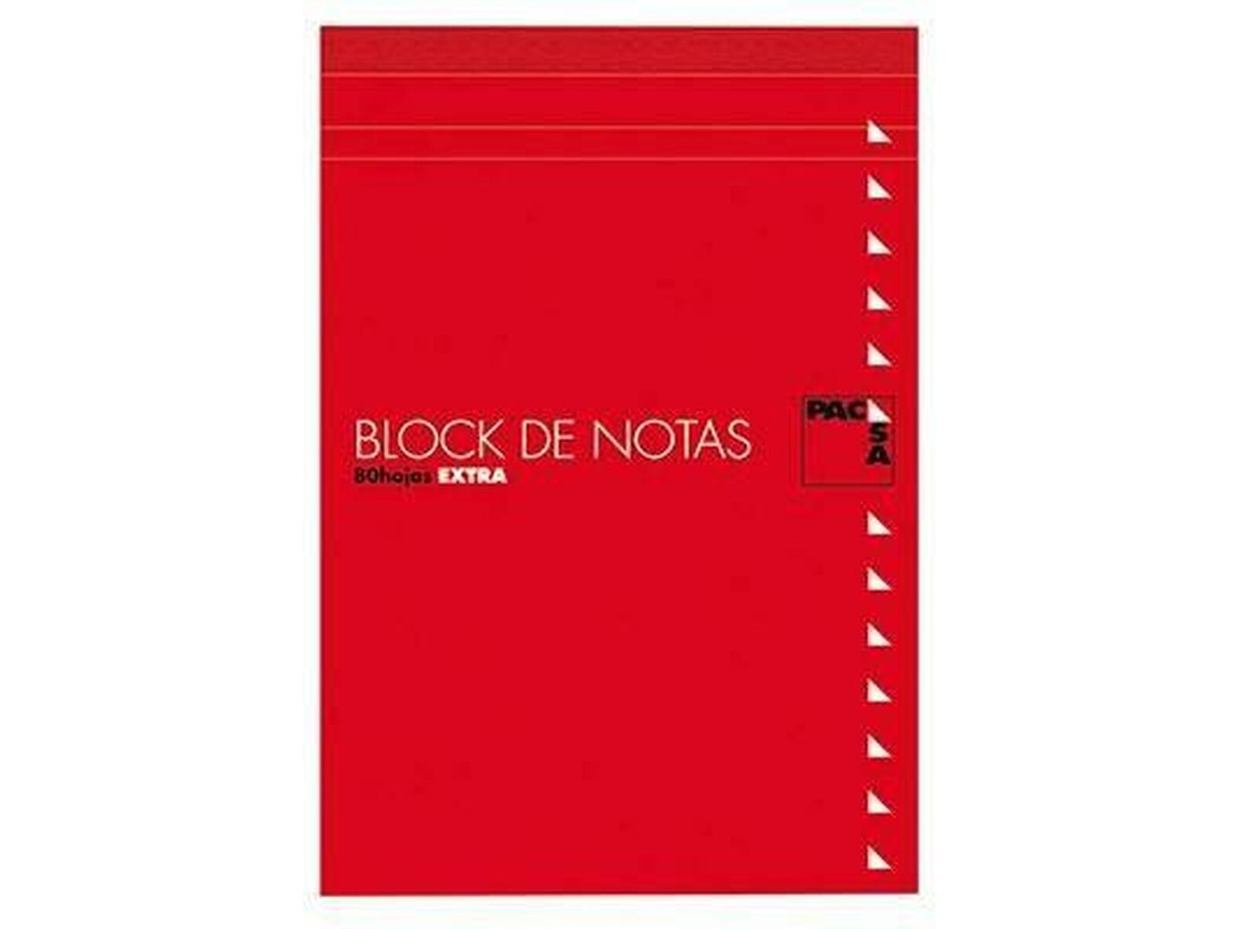 Bloco de Notas Pacsa 4 Mm 80 Folhas 1/4 Quadrícula Impressa 10 Unidades