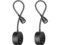 Abajur BRILVIBERA: Prático com carregador USB, fácil instalação, brilho ajustável e controle personalizável para iluminação da sua sala de estar.