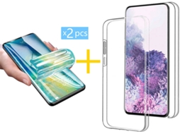 Capa + 2 Películas para iPhone 12 Pro SKYHE Transparente Claro