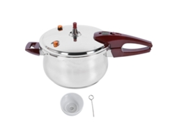 Panela de pressão inox 6L, compatível gás e indução LAXISCREED