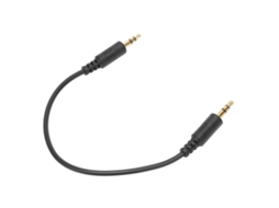 Aetheria cabo de Áudio Estéreo 3,5mm Macho para Macho Aux Extensor 0.3m para Iphone/ipad/fones de Ouvido/carro