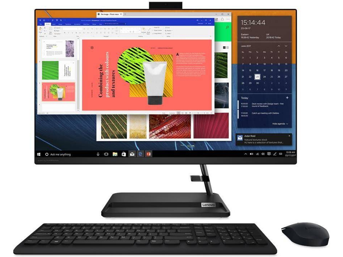 All in One LENOVO IdeaCentre AIO 3 27ALC6 (27'' - AMD Ryzen 7 5700U - RAM: 16 GB - 512 GB SSD - AMD Radeon Graphics)
