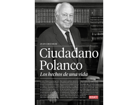 Livro Ciudadano Polanco de Juan Cruz Ruiz (Espanhol)