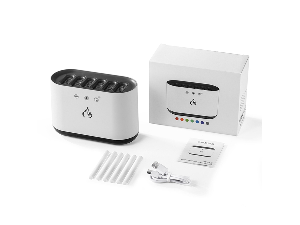 Humidificador portátil LAXISCREED com 10h de timer, 900ml, 6 modos, luzes coloridas e aromas para casa, escritório ou viagem LAXISCREED