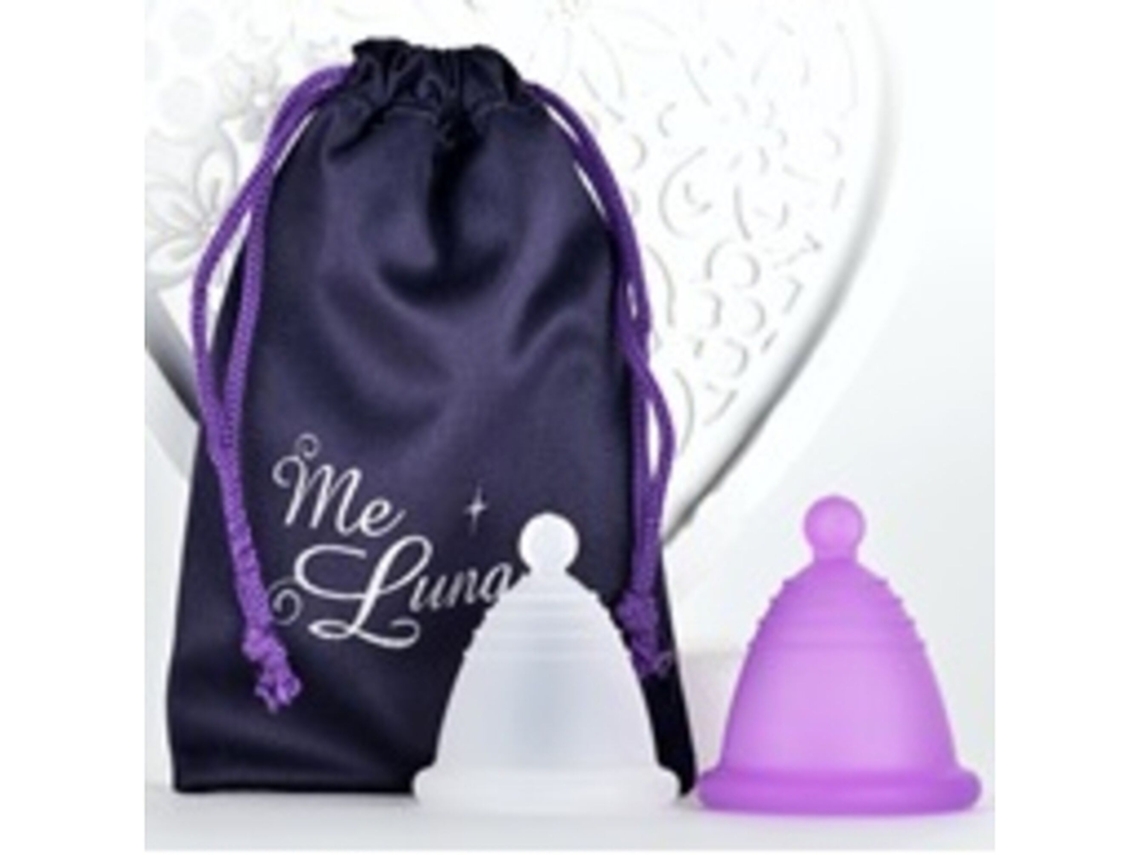 Copo Menstrual Shorty Bola Violeta M
