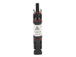 Conector Solar Laxiscreed 1000v, 15a À Prova D'água Com Fusível Embutido