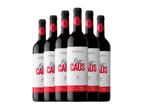 Vinho CAN RÀFOLS Petit Caus Tinto Penedès (0.75 L - 6 Unidades)