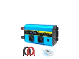 Inversor De Onda Senoidal Pura, Compatibilidade Com Tomadas Europeias, 24v-220v-4000w