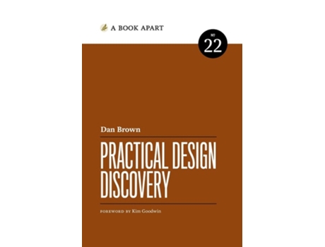 Livro Practical Design Discovery de Dan Brown (Inglês)