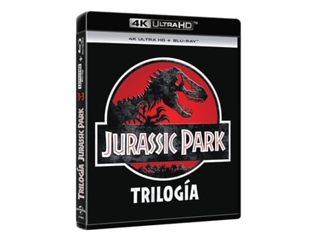 Jurassic Park Trilogy (4k Ultra Hd) / Trilogía Jurassic Park Universal Picturres (1993, 1997, 2001)