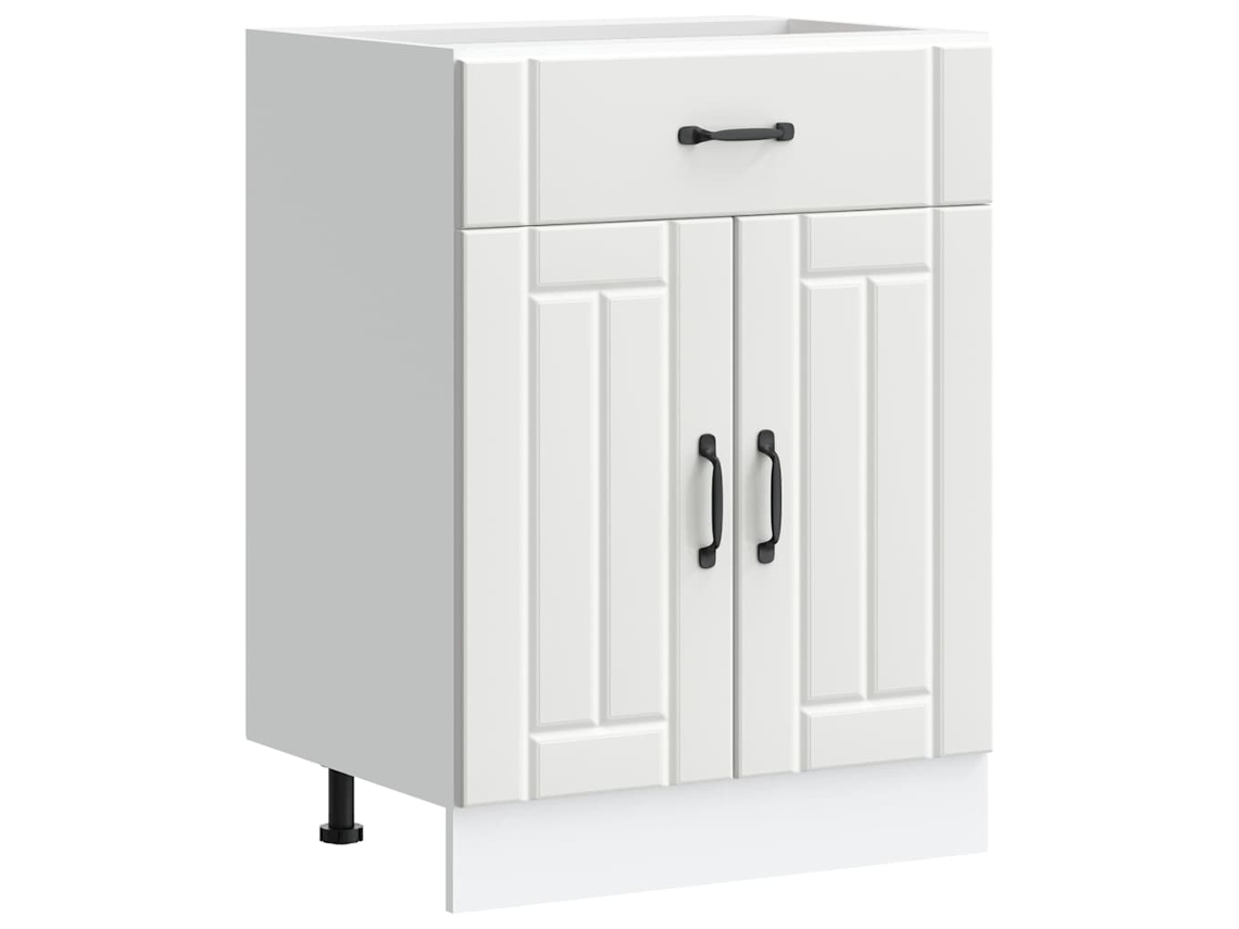 Kitchen Base Cabinet, Kitchen Base Cabinets Vidaxl Branco Madeira Processada (n/a)
