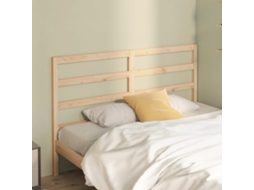 Vidaxl Cabeceira De Cama 141x4x100 Cm Pinho Maciço