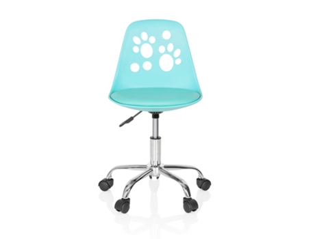 Cadeira de Escritório HJH OFFICE para Crianças Fancy I Turquesa