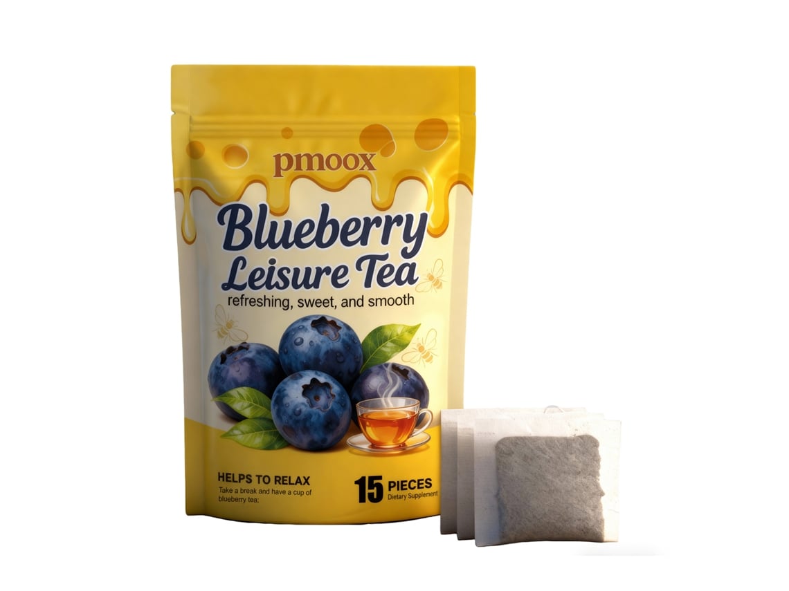 Chá Com Sabor De Blueberry Leisure
