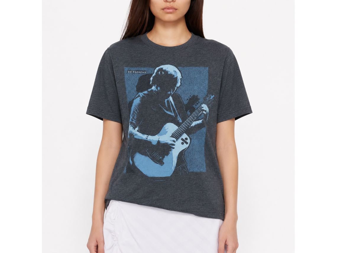 Ed Sheeran Chords T-shirt Heather Grey Classic Unisex Adults Size:xxl