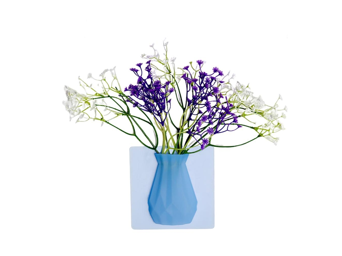 Potes De Silicone Para Flores Vasos De Parede Montados