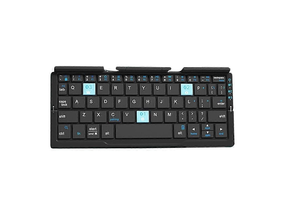 Teclado Bluetooth Sem Fio Dobrável e Portátil para Celular TAISHENGDA