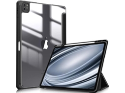 Capa Crystal Folio para Ipad 10.2 2020 8º Ger Preto