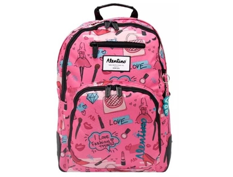 ALENTINO- Chic Mochila Escolar 04 Goma a Velcro 17