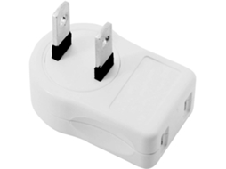 Adaptador De Tomada Elétrica Eua 1, 15p 2 Polos Tomadas 90° Esquerda E Direita