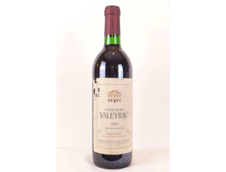 Vinho Tinto CHÂTEAU VALEYRAC 1988 (75 cl - 1 unidade)