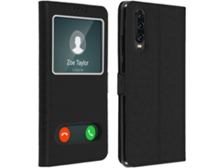 Capa Huawei P30 AVIZAR Window Preto