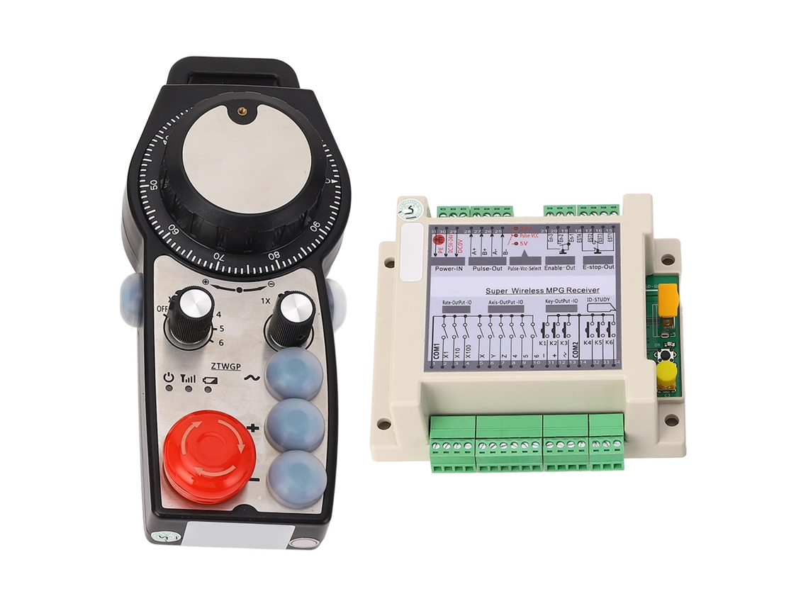 Volante Eletrônico Sem Fio Cnc 6 Eixos