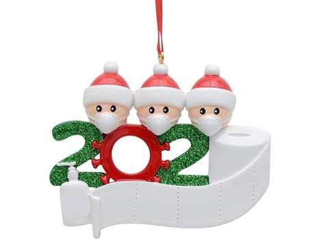 Véspera de Natal Família Presente de Natal 2020 Decorações de Natal Família Sobreviveu LEMONBEST