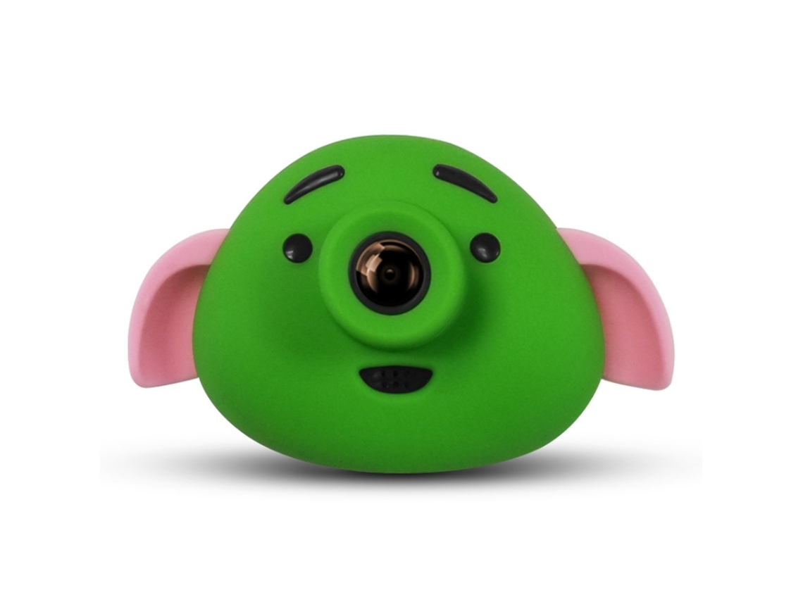 Halinuia Câmera Digital Infantil Cartoon 0,3mp Lente Dupla Tela 1,8 Polegadas