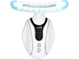 Dispositivo De Beleza Aperto De Pele Portátil 7 Modos De Massagem Para Aperto De Pele E Lifting De Pescoço Massagem Ems Branco Yizhood