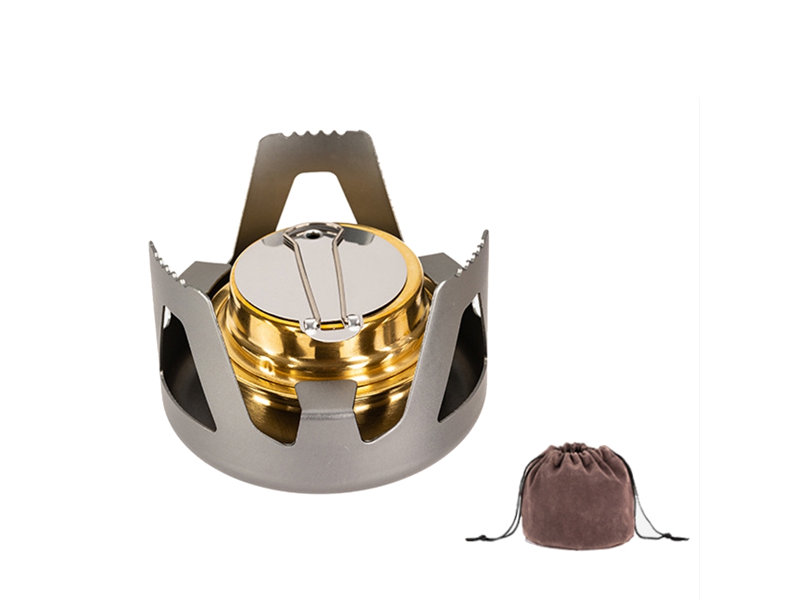 Queimador de Álcool Portátil para Camping
