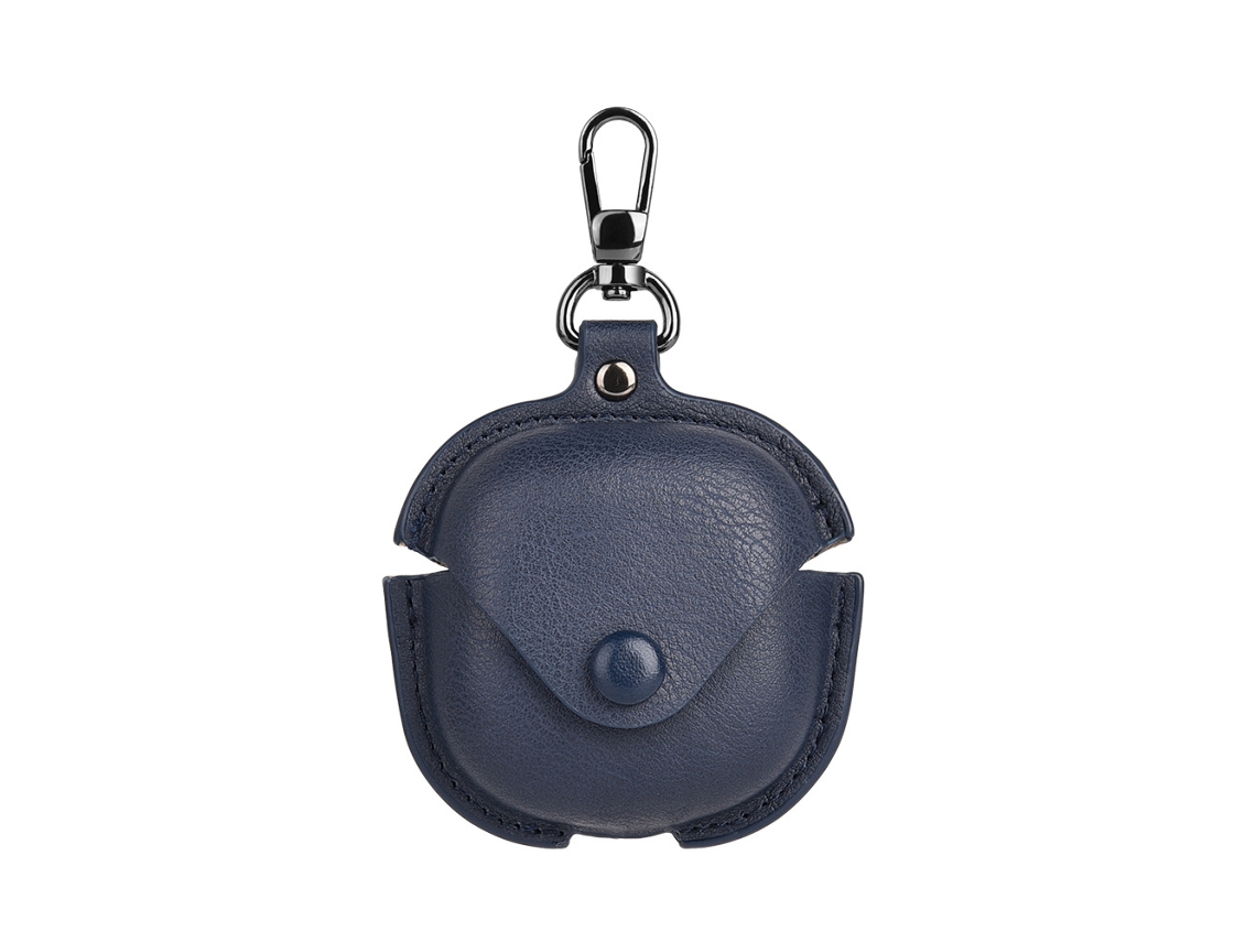 Capa CZHHMART para Samsung Buds 4/4 Pro com Chaveiro em Pu (cáqui)