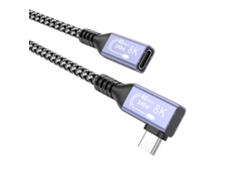 Cabo Extensor Usb4 40gbps 0.5m, 240w 8k, para Thunderbolt 4, Macbook, Dock HEXINYIGJLY