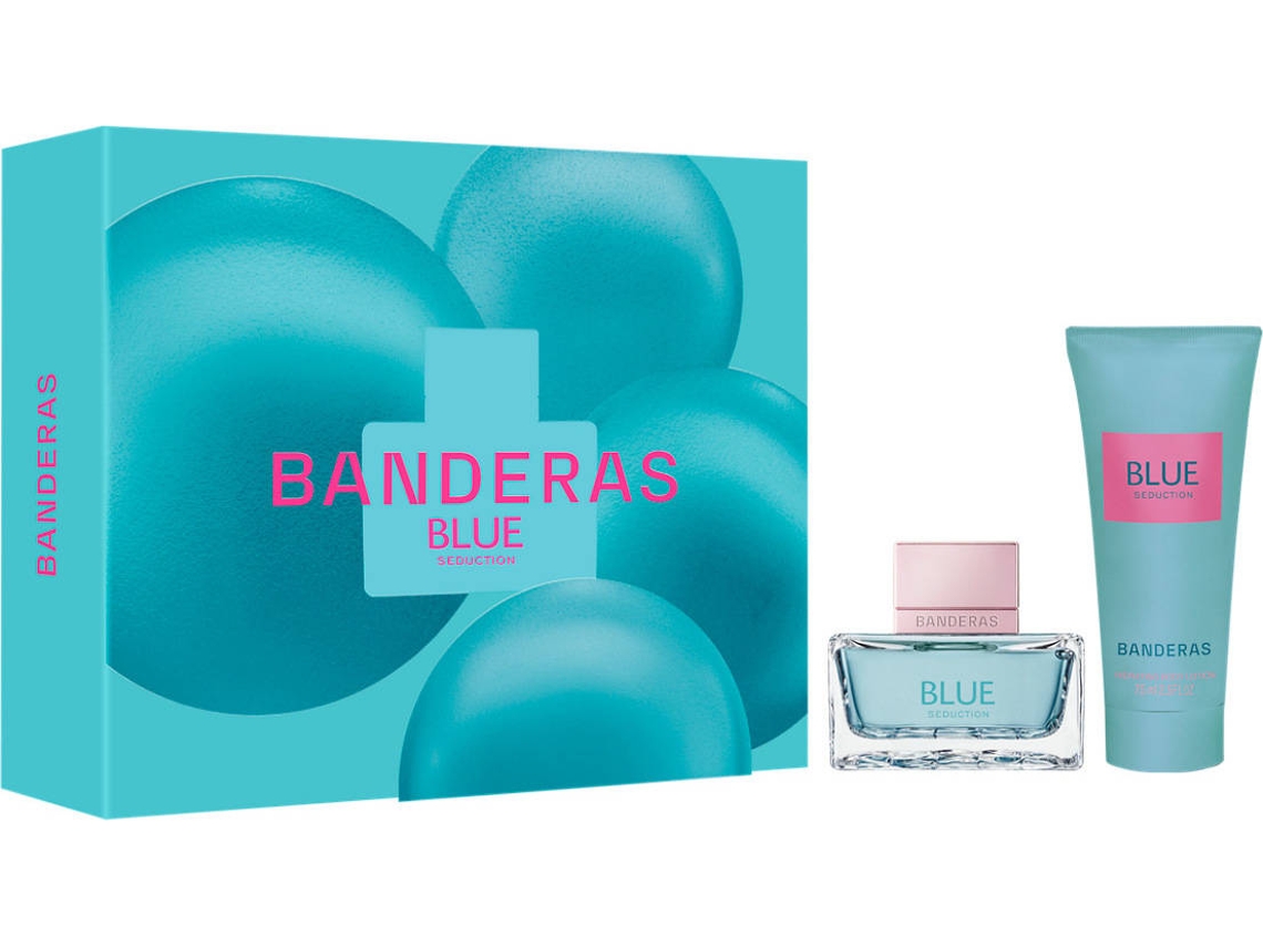 Coffret de Perfume ANTONIO BANDERAS Blue Seduction Woman (50 ml)