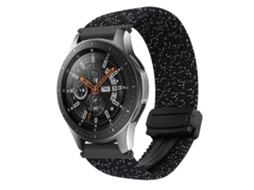 Pulseira Trançada Com Fecho Magnético Para Samsung Galaxy Watch 42mm 20mm