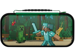 Capa PDP para Nintendo Switch Minecraft Forest Battle Travel (Outlet Caixa Aberta)