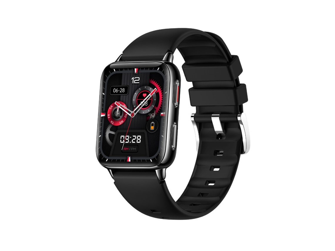 Smartwatch, Tecido Hd de 1,78 Polegadas, Multiesportivo, IP67 À Prova Dágua, Preto Bestvite