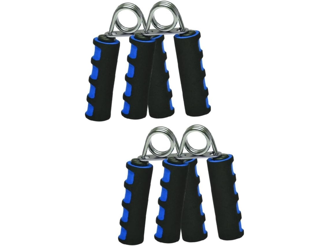 Besportble Conjunto De 2-exercitadores Mão Com Apoio Pesado Em Metal Para Fortalecimento Da E Dedos Exercícios Manuais