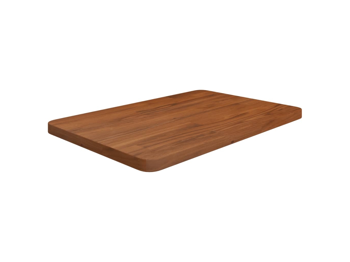 Bancada P/ Wc 60X40X2,5 Cm Madeira Tratada Castanho-Escuro VIDAXL