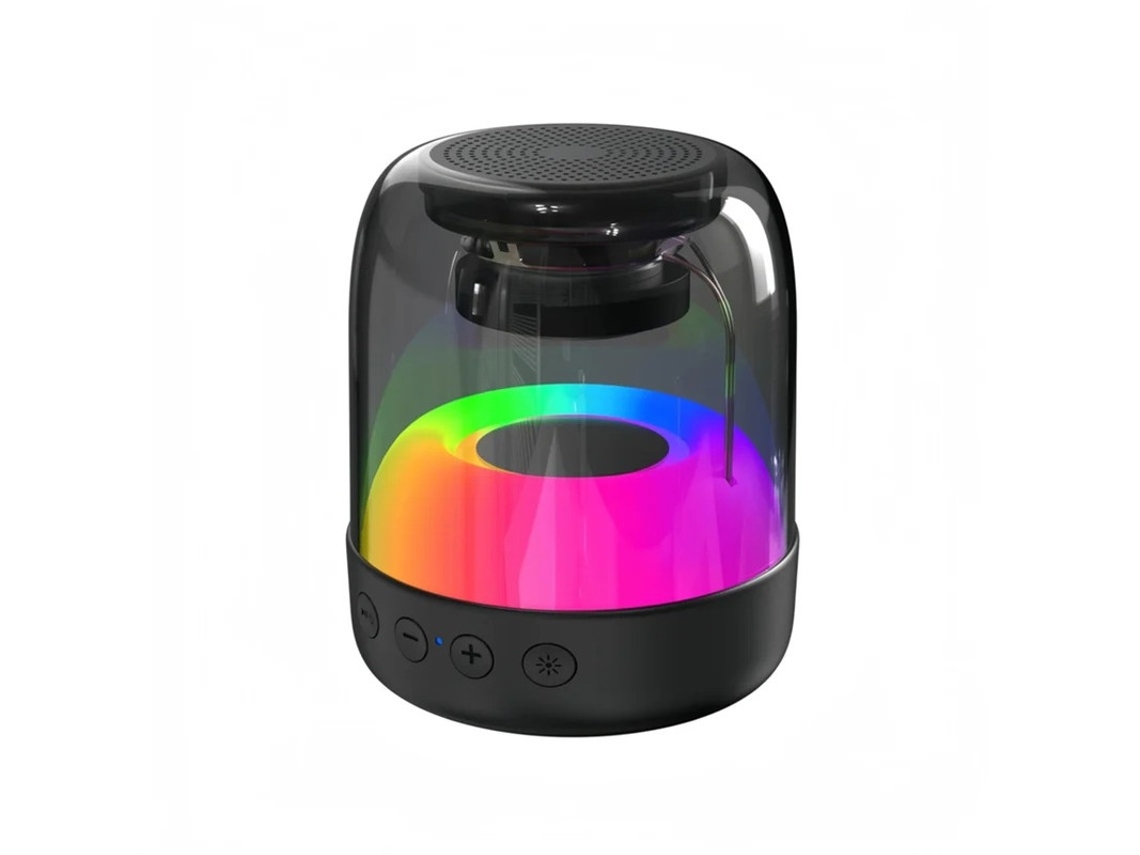 Alto Falante Bluetooth Portátil Sem Fio Estéreo Doméstico Pequeno Alto Falante De Chuveiro À Prova Dágua Com Luzes De Ritmo Coloridas Ad Yizhood