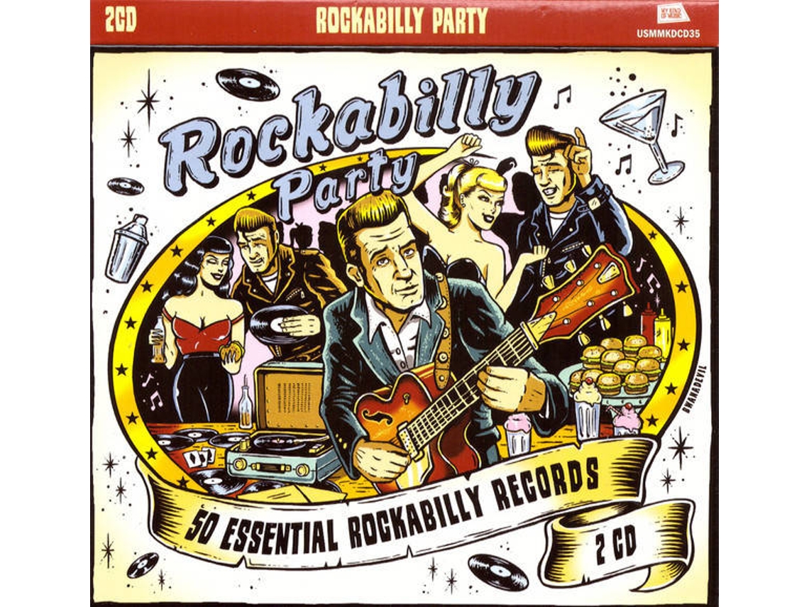 CD Rockabilly Music Is Bad Bad Bad (2CDs)