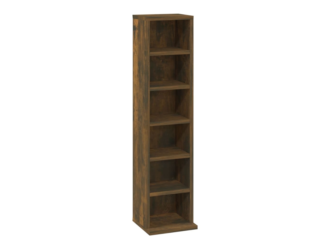 Cd Cabinet, Cd Cabinets Vidaxl Marrom Madeira Processada (n/a)