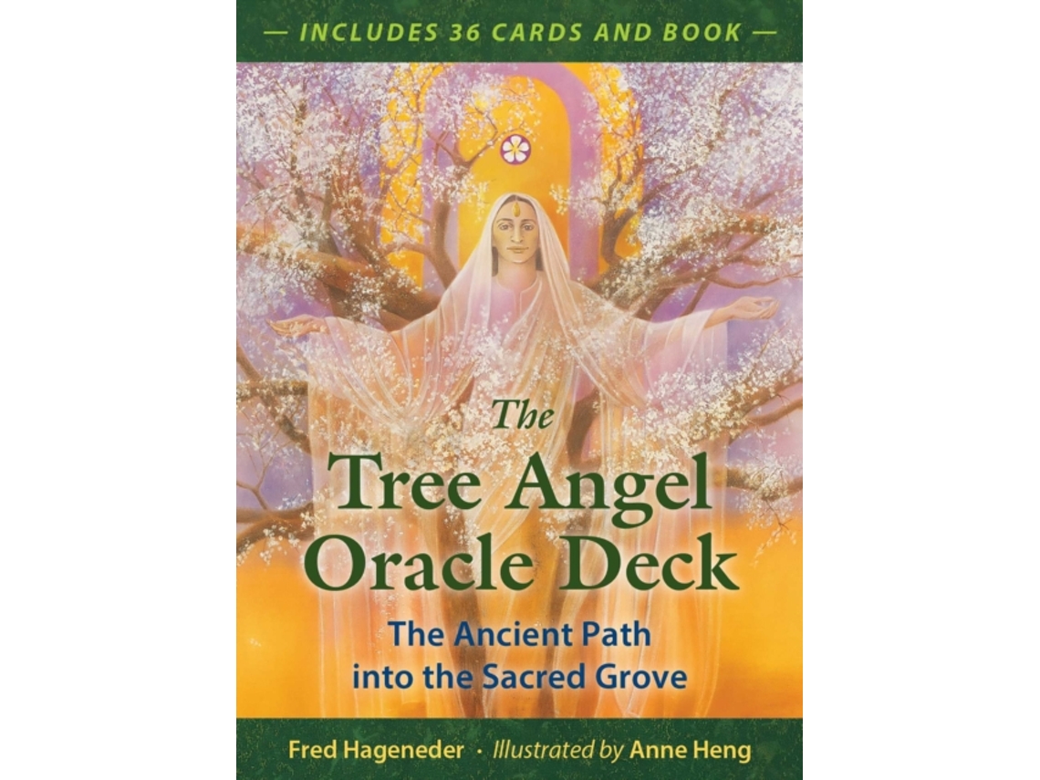 Livro The Tree Angel Oracle Deck de Fred Hageneder (Inglês)