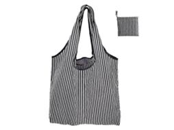 Sacola de Compras Grande, Reutilizável, Ecológica, para Compras, para Guardar Brinquedos de Praia, Bolsa de Ombro, Sacola Dobrável. GOKOCO